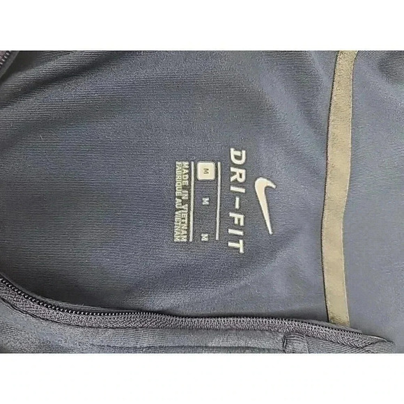 Nike Dri- Fit Pullover 1/4 Zip Men's Size Medium Blue Lightweight - Picture 5 of 11
